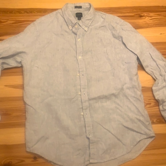 J. Crew linen button down